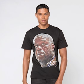 Mitchell & Ness NBA Los Angeles Lakers Player Big Face Tee schwarz