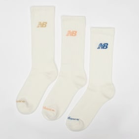 New Balance 3 PACK - Everyday Seasonal Crew beige