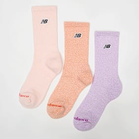 New Balance 3 PACK - Patch Logo Seasonal Crew multicolor