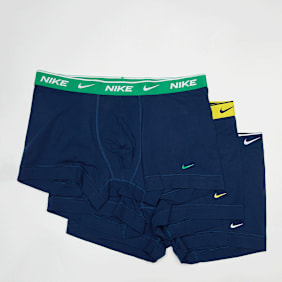 Nike   3 PACK - Everyday Cotton Stretch Trunk azul