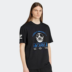 adidas Originals 90s Football Tee negro