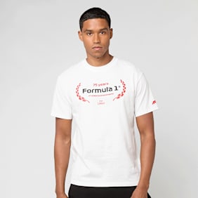 PUMA F1 Essentials Graphic Tee branco