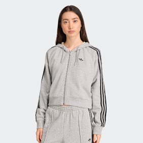 adidas Originals Zip Hoodie grijs