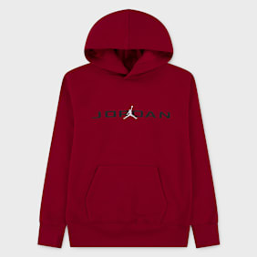 Jordan MJ Baseline Hoodie rosso