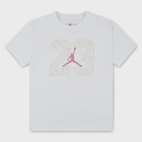 Jordan 23 Floral Short Sleeve Tee weiß