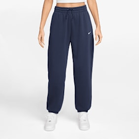Nike Sportswear Phoenix Fleece High-Waisted Oversized Sweatpants plava