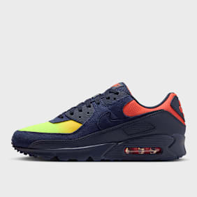Nike Air Max 90 lt smoke grey/limelight/hyper crimson bleu