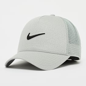 Nike Rise Club Trucker Cap Swoosh gris