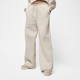 Jordan Brooklyn Fleece Open-Hem Pants bege
