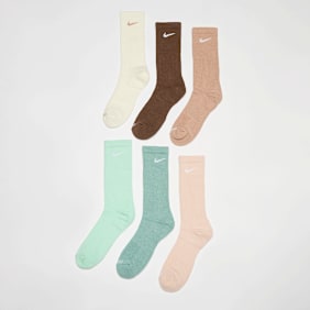 Nike 6 PACK - Everyday Plus Cushion Crew multicolorido
