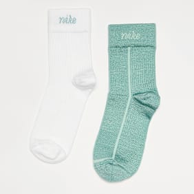 Nike 2 PACK - Everyday Plus Lightweight Crew Socks multicolore