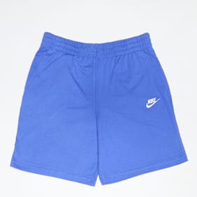 Nike K NSW CLUB KNIT SHORT 6IN LBR comet blue/comet blue/white blauw