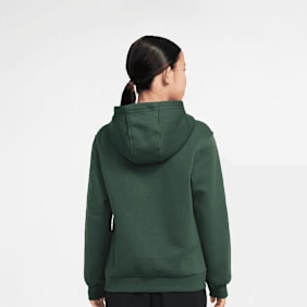 Nike Sportswear Club Fleece Hoodie Low Brand Read verde