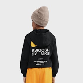 Nike   Sportswear Athletic Pullover Hoodie Basketball crna