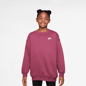 Nike Sportswear Club Fleece Oversized Crew rojo