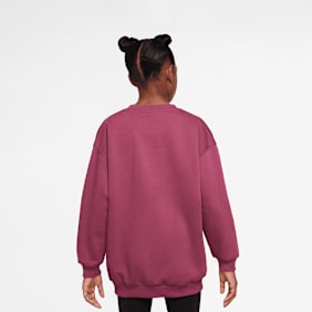 Nike Sportswear Club Fleece Oversized Crew czerwony