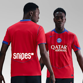 Nike Paris Saint-Germain 2025/2026 Stadium Third vermelho