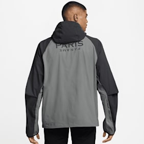 Nike PSG Tech Woven Windrunner Full Zip Jacket gris