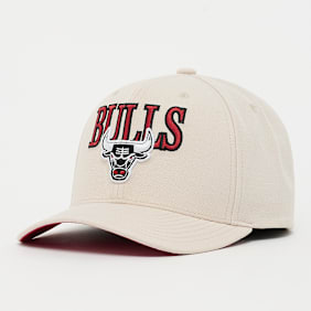 Mitchell & Ness TEAM NAME PRO CROWN NBA CHICAGO BULLS bone beige