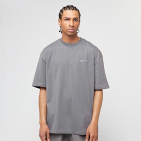 DropSize Heavy Oversized Eagle T-Shirt szary