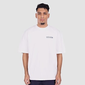 DropSize Heavy Oversize Ice Cream T-Shirt wit