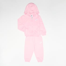 Nike NKN LBR FT FZ CLUB SET medium soft pink rosa 