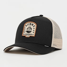 DJINNS HFT Cap Lazy Sunday zwart