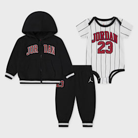 Jordan MJ 23 Jersey Full-Zip Set schwarz