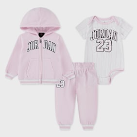 Jordan MJ 23 Jersey Full-Zip Set rosa 