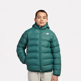 New Balance Bond Quilted Jacket grün