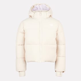 New Balance Wide Baffle Puffer Coat beige