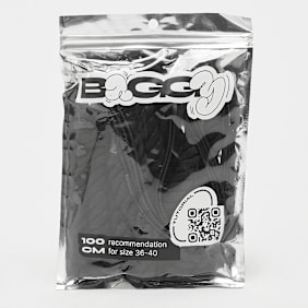 BAGGY ROPE LACES 14mm SET 100cm noir