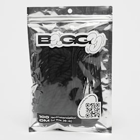 BAGGY Rope Laces 10mm Set 100cm noir