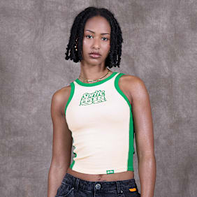 Sprite x SNIPES Lingual Rib Tank Top bež