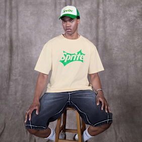 Sprite x SNIPES Spark Oversized T-Shirt beż
