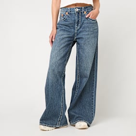 True Religion EMBROIDERY JESSIE SUPER BAGGY​ plava