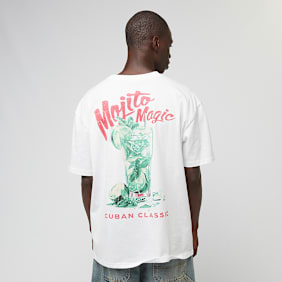 Mister Tee Cuban Classic Oversize Tee wit