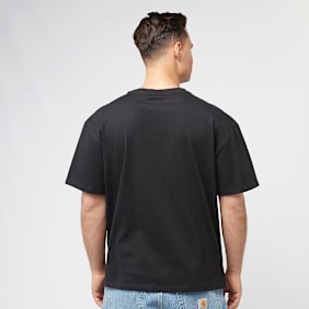 Mister Tee Dripping Alien Head Oversize Tee zwart