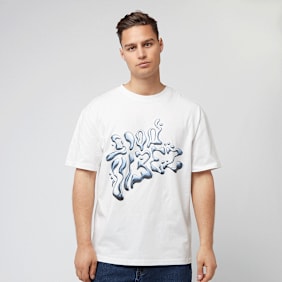 Mister Tee Good Vibez Chrome Oversize Tee branco