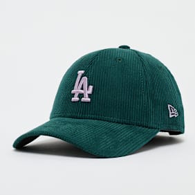 New Era FEMALE 9FORTY Cord Los Angeles Dodgers dark green/lt purple vert