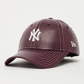 New Era FEMALE 9FORTY Topstitch PU New York Yankees rot
