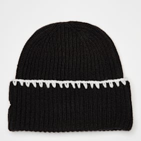 New Era Female Chunky Topstitch Beanie New York Yankees crna