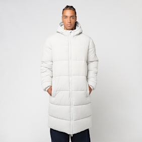 Urban Classics Long Puffer Coat gris