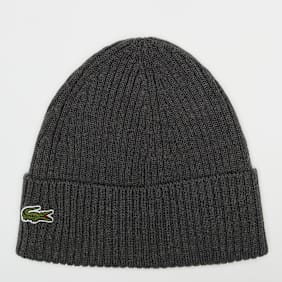 Lacoste Wool Beanie grigio