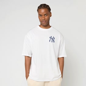 New Era MLB Food Graphic Oversized Tee New York Yankees bianco