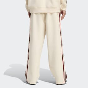 adidas Originals Graphic Fleece Pant Open Hem beige