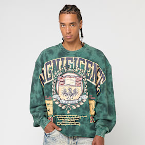 Smoke Rise Magnificence Fleece Crewneck verde