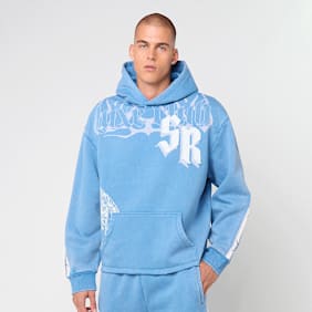 Smoke Rise Solstice Fleece Hoodie azul