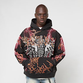 Smoke Rise Paradise Fleece Hoodie nero
