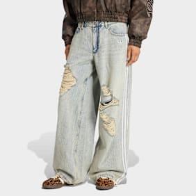 adidas Originals Denim Pants blauw